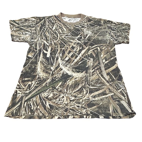 Hanes Other - Hanes Mossy-Style Camo T-Shirt Men’s Medium – Outdoors Hunting Tee
